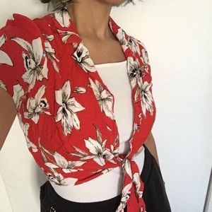 Forever 21 Hawaiian Crop Top